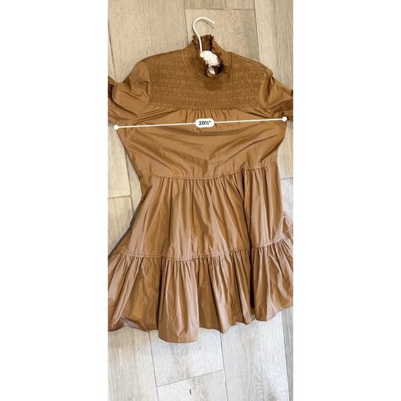 VERONICA BEARD Vigore Smocked Tiered Dress Size 8 - Picture 8 of 10